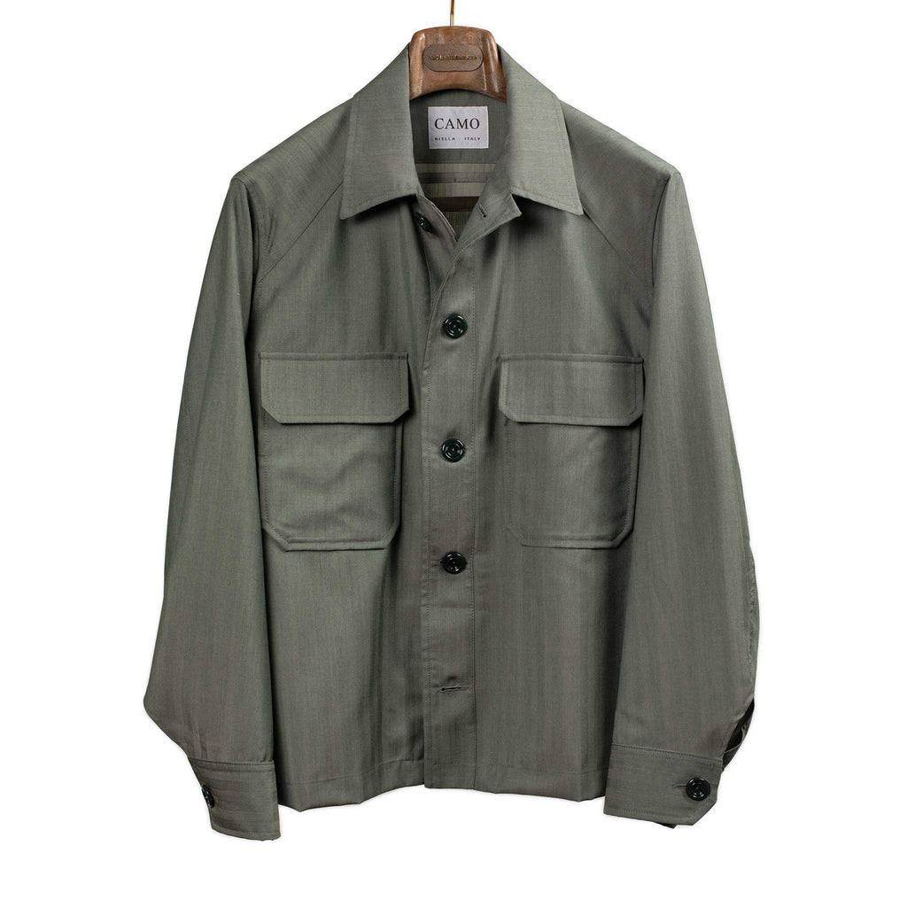 HANABATSU CAMO FIELD SHIRT JACKET GAKKIN x FOSTEX GARMENTS x