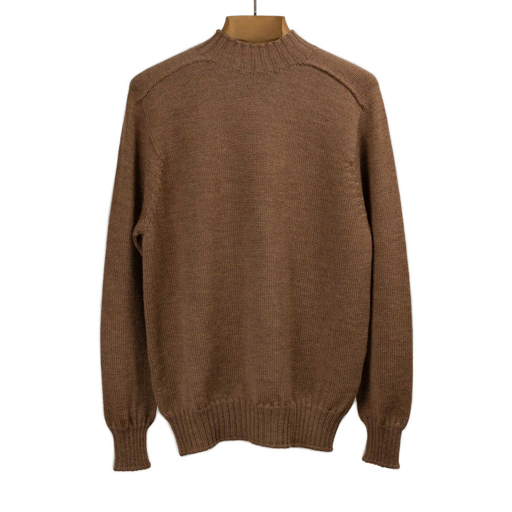 【試着未使用】ENNOY MERINO WOOL SWEATER L 2025 De Bonne Facture FW25 Countryside sweater in hazelnut Italian wool