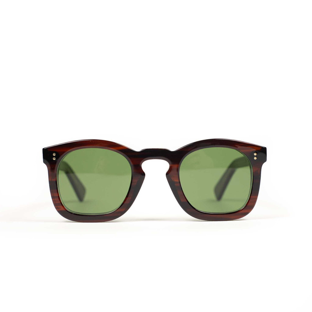 Lesca SS25 Limited Edition Deca sunglasses in Dark Havana – No Man 