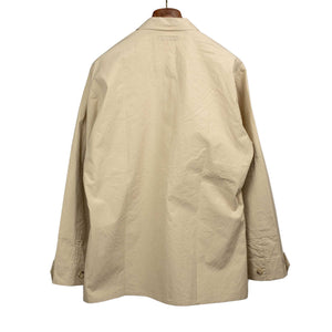 Field jacket in khaki high density cotton