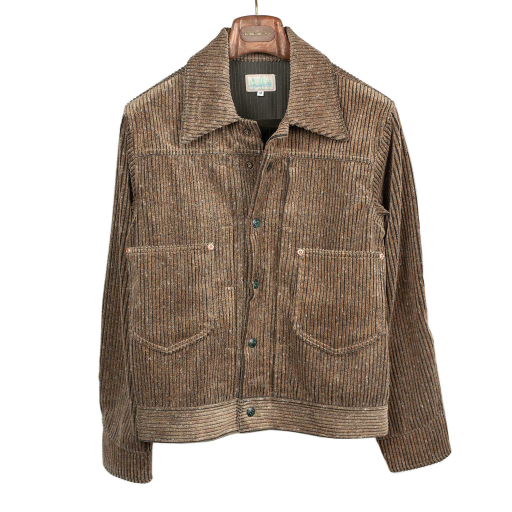 Wythe Ranch jacket in Rolling Sand Italian donegal cotton corduroy