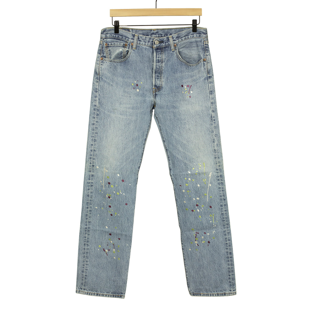 Retro Levi's Jeans, good White Paint Splatter, #2132