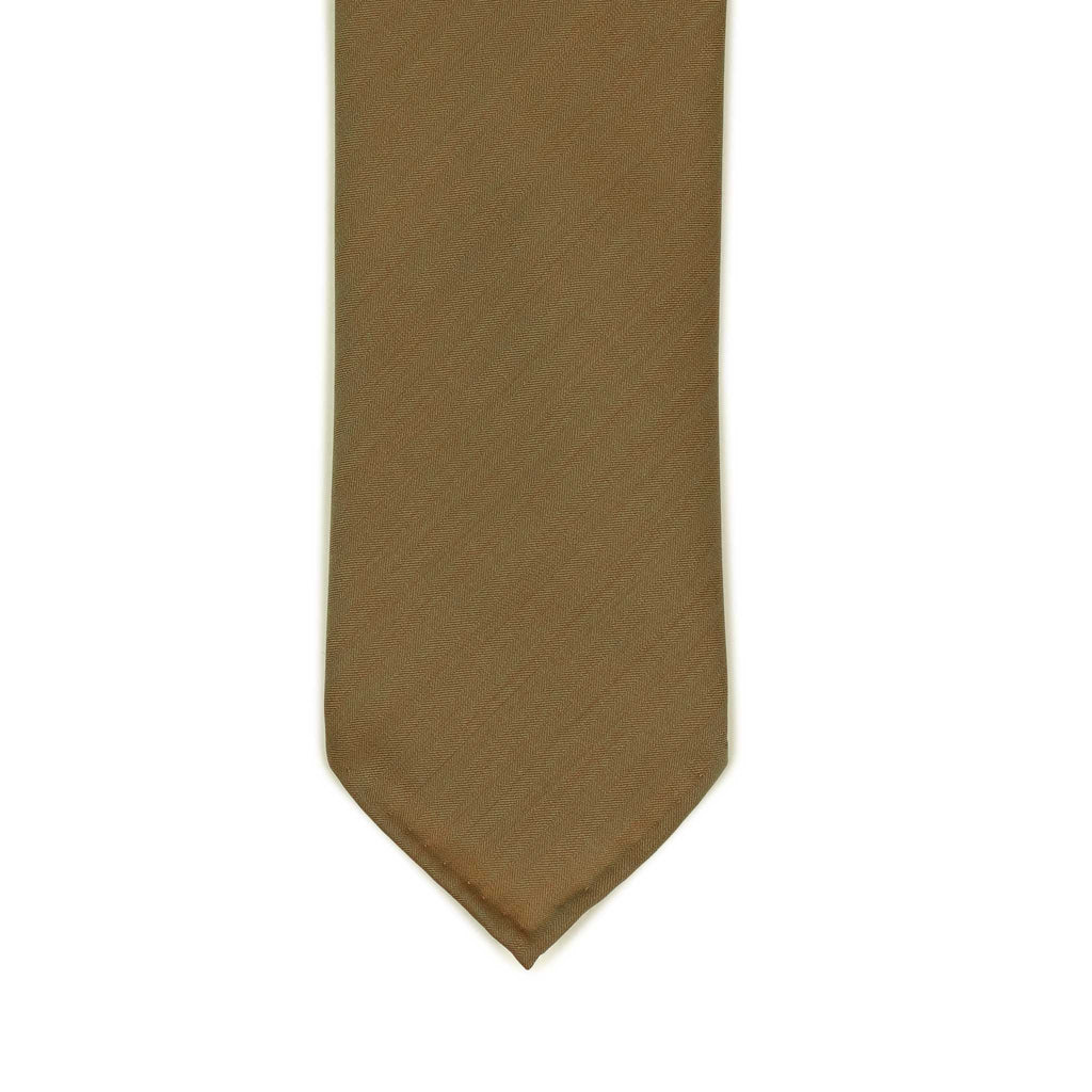 Navy Foulard Wool Tie by Proper Cloth