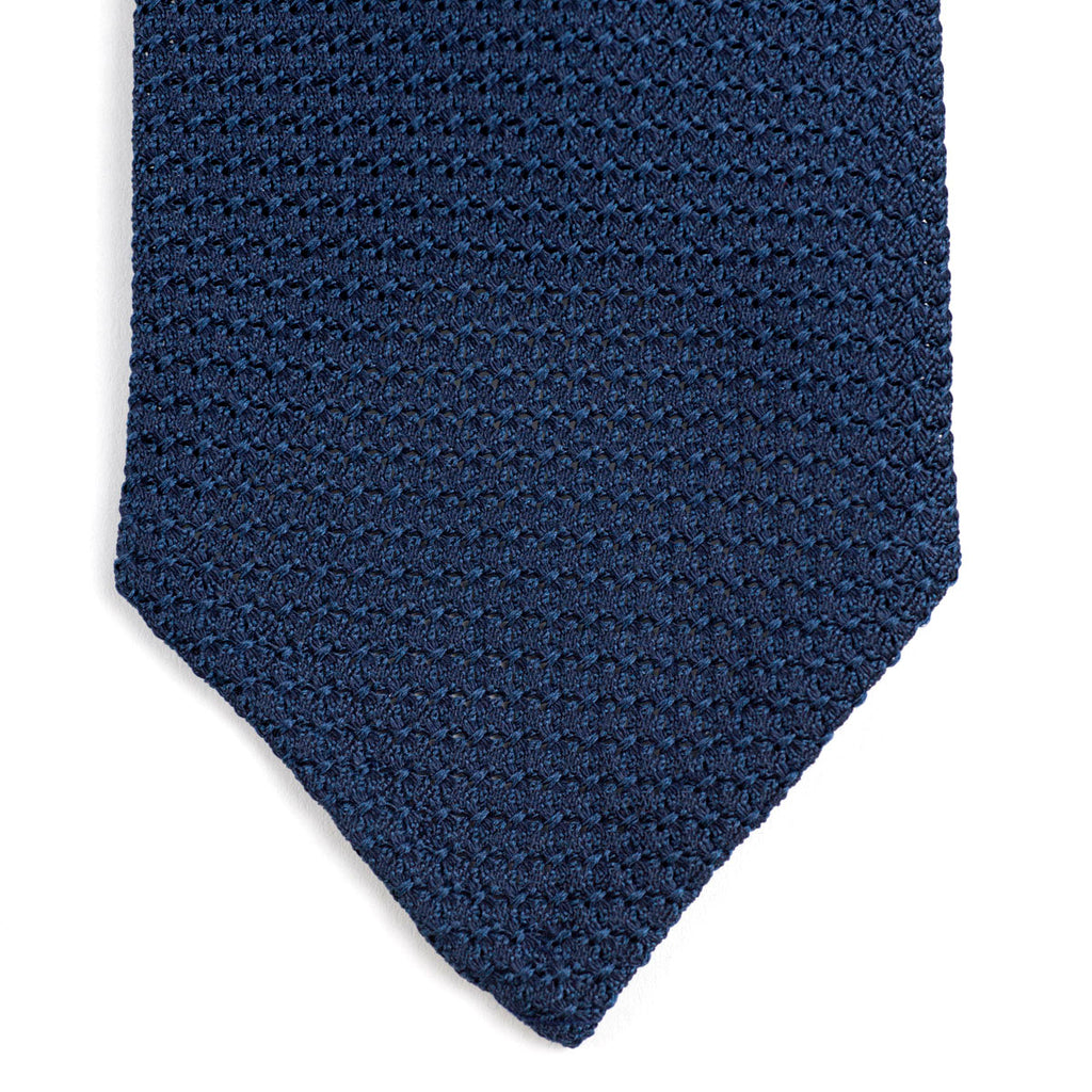 Duvall Solid Grenadine Silk Necktie