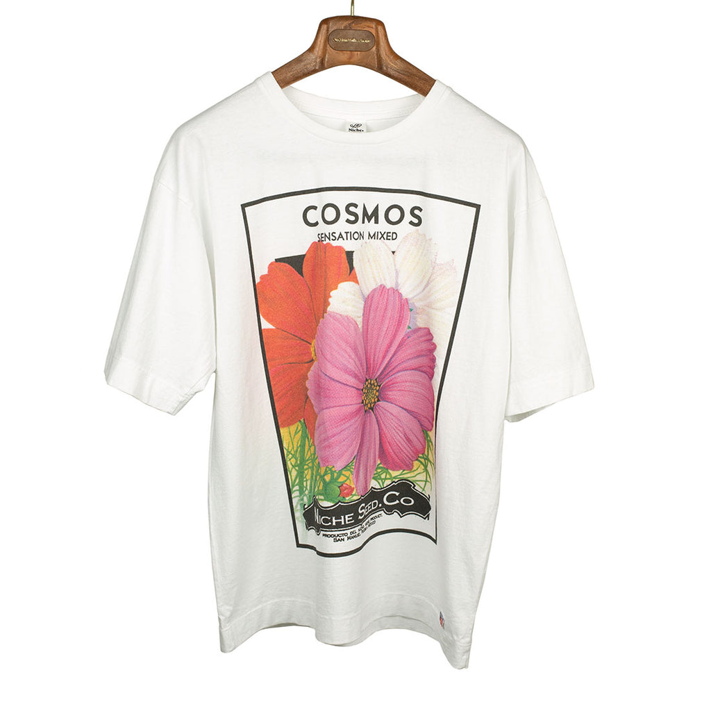 SS21 cosmos flower seeds t-shirt