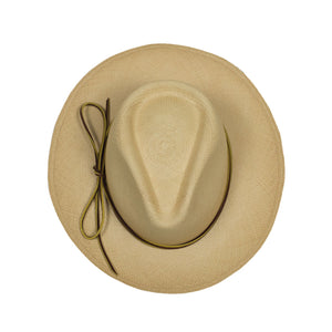 Chamula Aguacate Flat unisex Panama hat in Havano tan (restock)