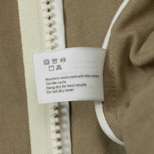 Foraging jacket in sandstone beige cotton ripstop and twill