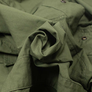 Jungle Jacket in olive green cotton ripstop