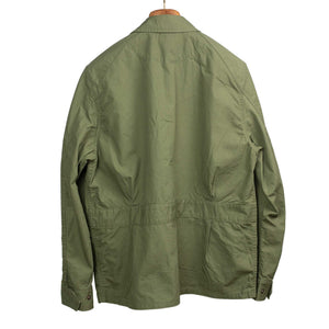 Jungle Jacket in olive green cotton ripstop