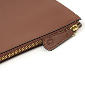 Mendocino portfolio in brown vegetable-tanned leather