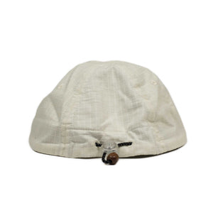 Crew hat Earth white cotton ripstop