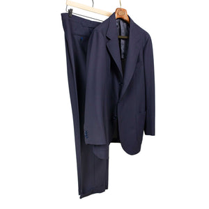 x Sartoria Carrara: ultra-light unlined jacket in navy Ascot 4-ply wool (separates)