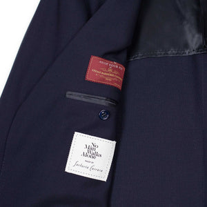 x Sartoria Carrara: ultra-light unlined jacket in navy Ascot 4-ply wool (separates)