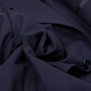 x Sartoria Carrara: ultra-light unlined jacket in navy Ascot 4-ply wool (separates)