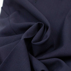 x Sartoria Carrara: pleated trousers  in navy Ascot 4-ply wool (separates)