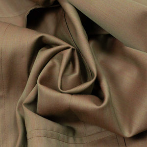 x Sartoria Carrara: belted field jacket in classic tan wool Solaro