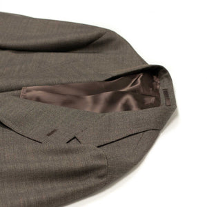 x Sartoria Carrara: ultra-light unlined sport coat in Drapers dark taupe hopsack