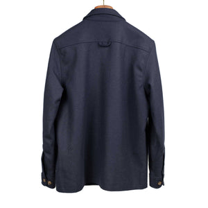 Wool Field Overshirt shirt in Navy wool