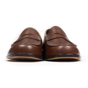 Aurland penny loafer in oak brown calf (restock)