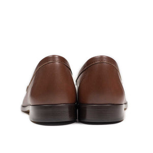 Aurland penny loafer in oak brown calf (restock)