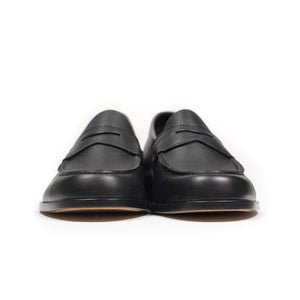 Aurland penny loafer in black calf (restock)