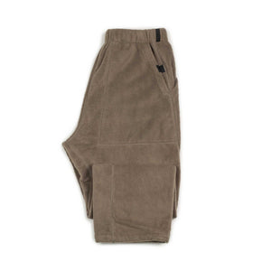 ESCEP Pant in Jasper taupe polar fleece