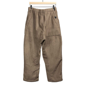 ESCEP Pant in Jasper taupe polar fleece