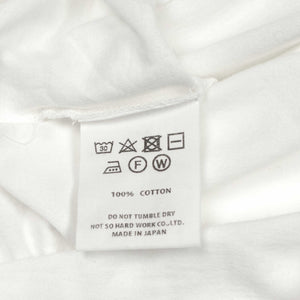 ts(s) SS26 Crewneck tee in off white high-gauge cotton jersey – No