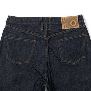 3sixteen FW25 RS-100xk Relaxed Straight in rinsed indigo Kibata