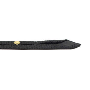 Grenadine tie in black silk