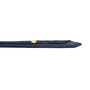 Grenadine tie in navy silk