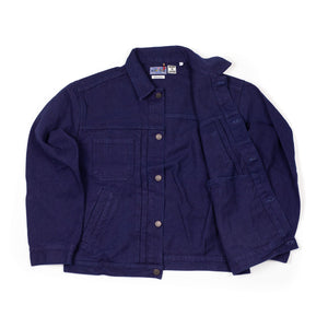 Blue Blue Japan FW25 Trucker jacket in indigo doublecloth sashiko