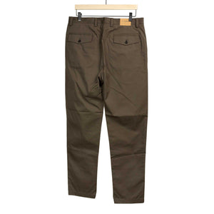 Comanche classic trousers in brown cotton twill (restock)