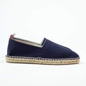 Pablo espadrilles in navy cotton canvas (restock)