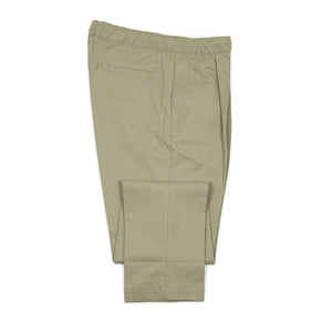 Aaustralia drawstring easy pants in sage green linen cotton