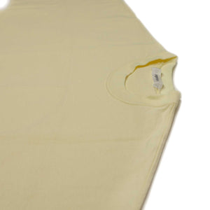 Kimono sleeve t-shirt in lemon cream yellow