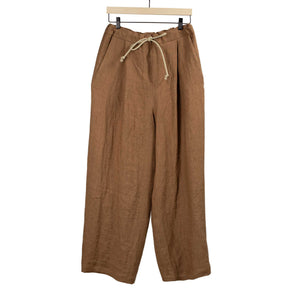 パンツ FRANK LEDER BROWN WOOL NEP WOOL TROUSERS Frank Leder – No Man Walks Alone