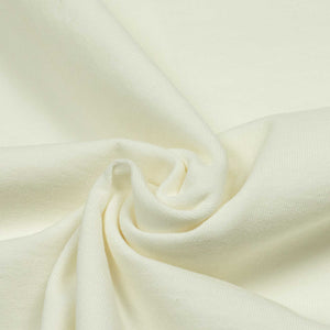 Kimono sleeve t-shirt in off-white cotton (restock)