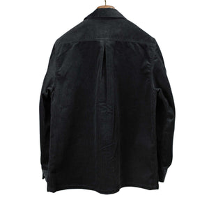 Fujito FW25 Cruiser jacket in black lightweight 8 wale corduroy