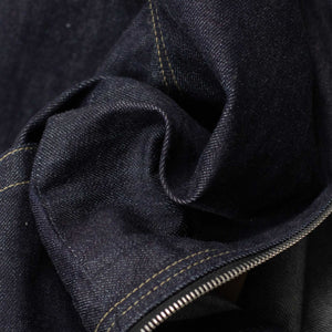 Workwear jacket in indigo Japanese cotton denim