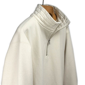 Kaptain Sunshine FW25 Zipper High Neck Pullover cream – No Man