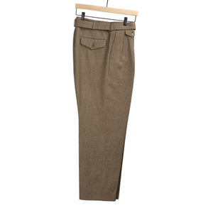 Kaptain Sunshine FW25 Belted Riviera Pants beige – No Man Walks Alone