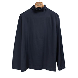 Kaptain Sunshine FW25 Turtleneck tee in brown Suvin cotton – No