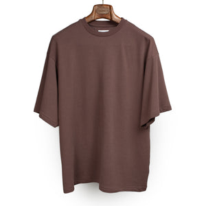 Kaptain Sunshine FW26 Half sleeve t-shirt in cocao brown mini
