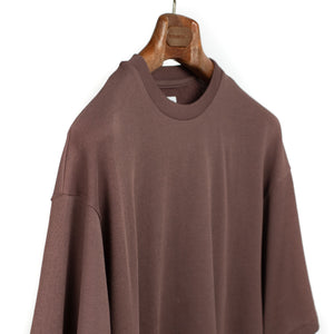 Kaptain Sunshine FW26 Half sleeve t-shirt in cocao brown mini