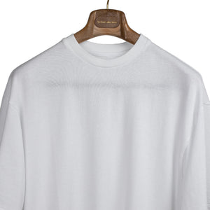 Kaptain Sunshine FW26 Half sleeve t-shirt in white mini terry