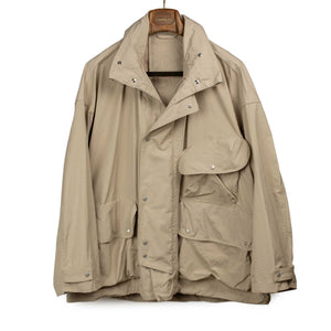 Kaptain Sunshine Hunter Jacket in sand beige polyester cotton – No