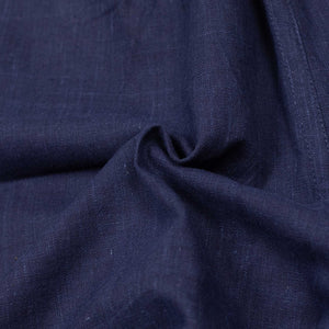 Olbia drawstring shorts in indigo hand-loomed khadi cotton (restock)