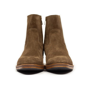 Clint side-zip boots taupe suede (restock)