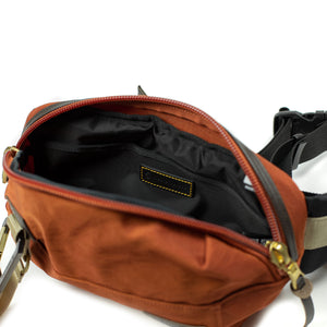 Link V2 carry bag in orange shrunken nylon (restock)